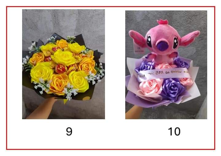 Hermosas flores eternas