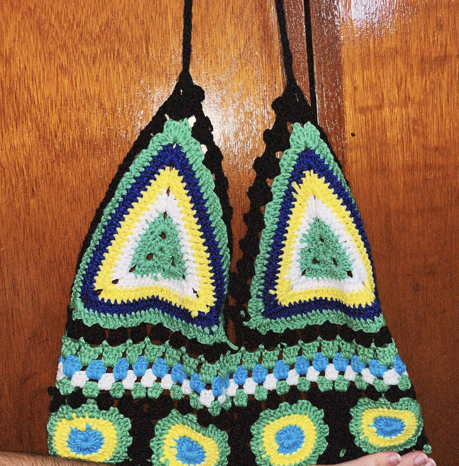 Top crochet Shein