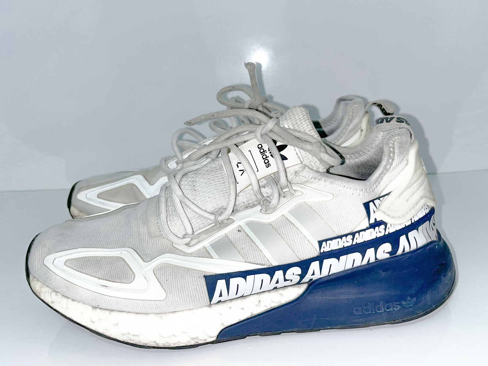Tenis Adidas Boost zx2k azules