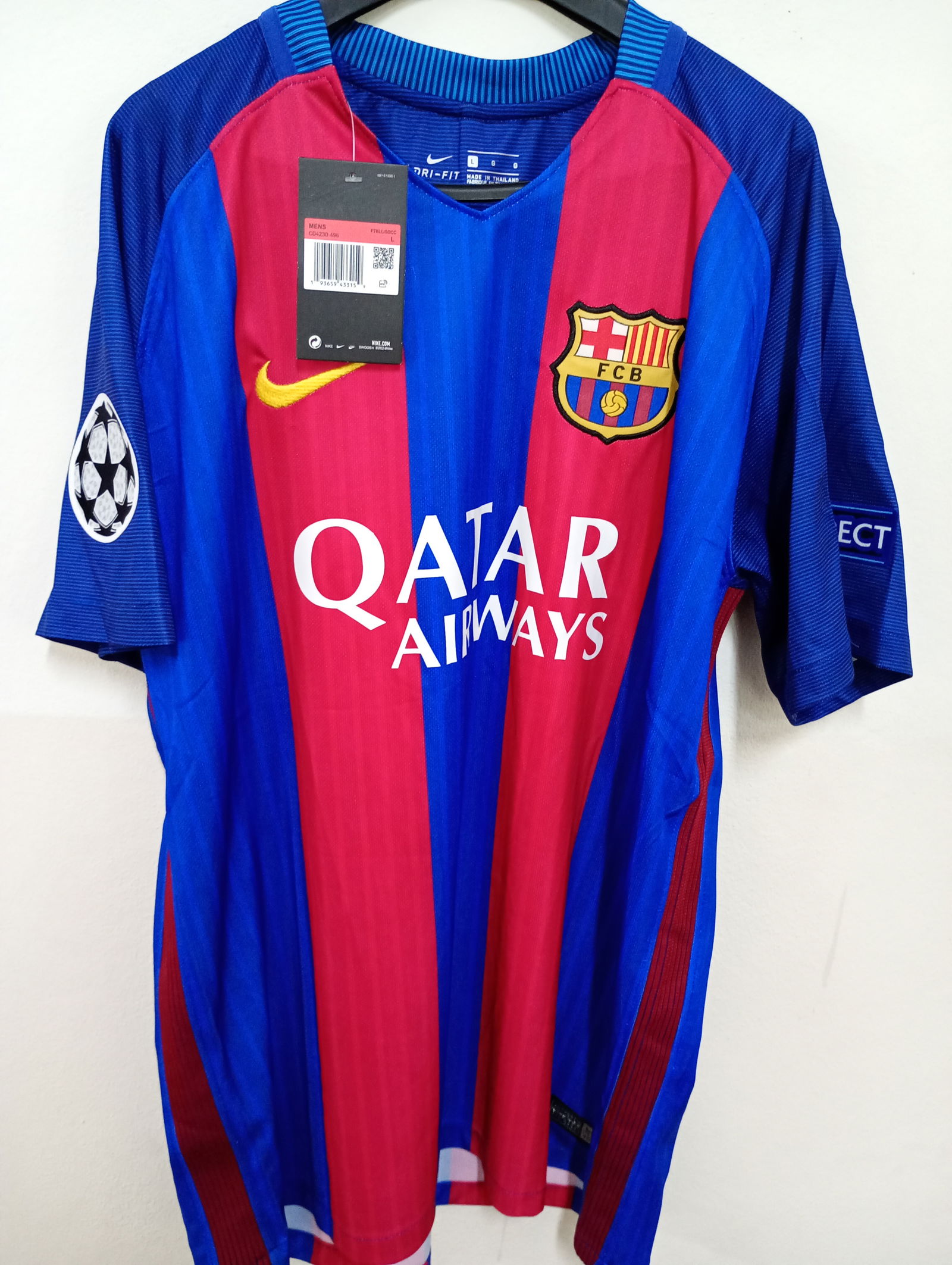 Camiseta FC Barcelona Messi 10 2016/2017