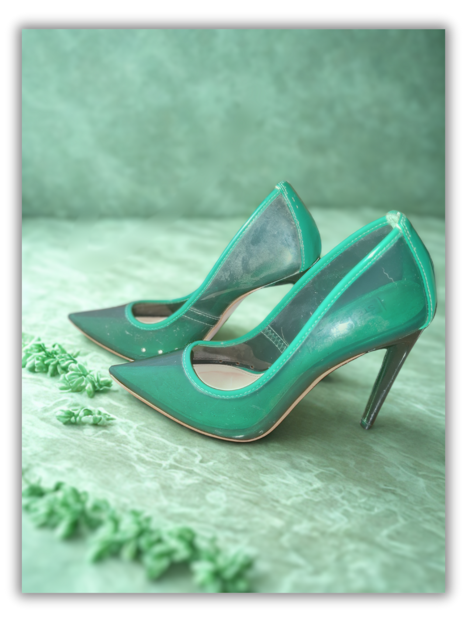 Tacones Altos Steve Madden - Verde Esmeralda