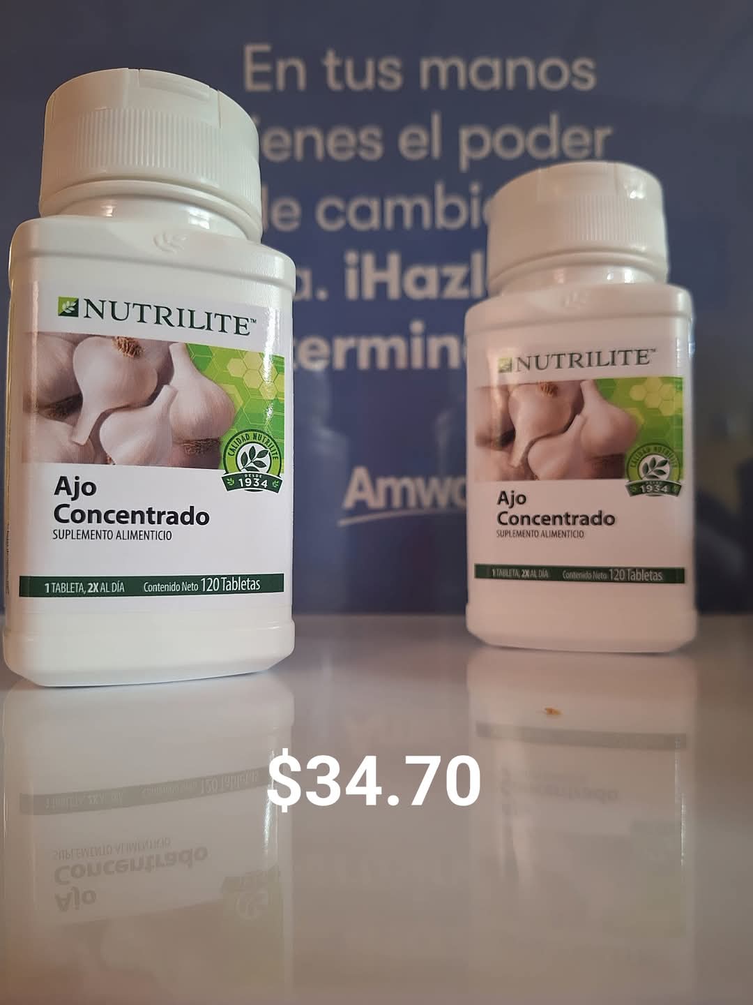 Vitaminas Nutrilite Ajo 🧄 concentrado