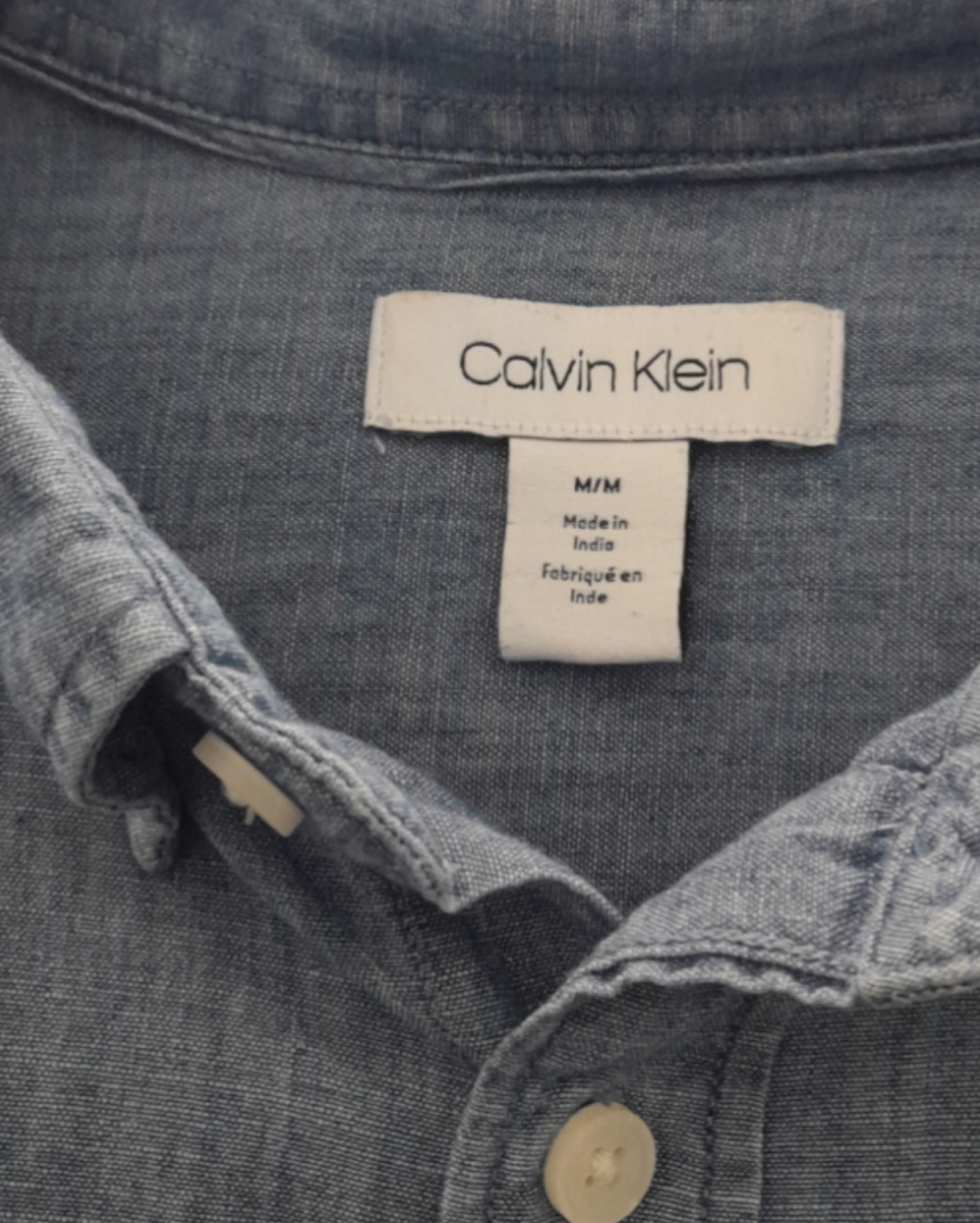 Camisas Botones Manga Larga Calvin Klein