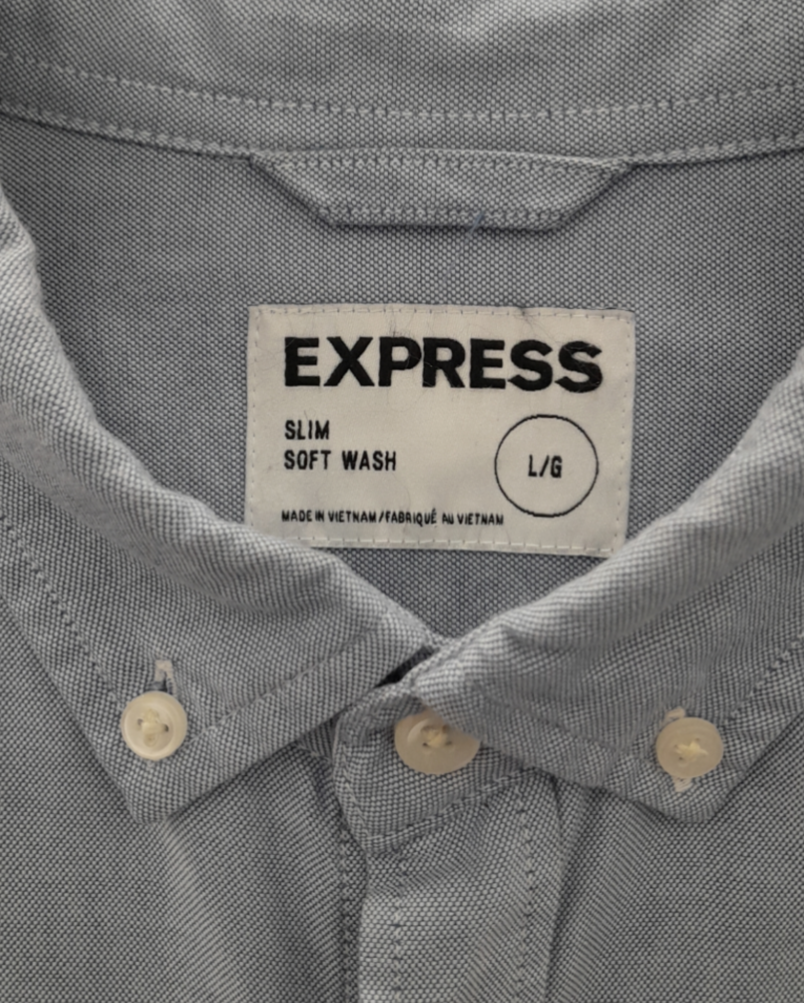 Camisas Botones Manga Larga Express