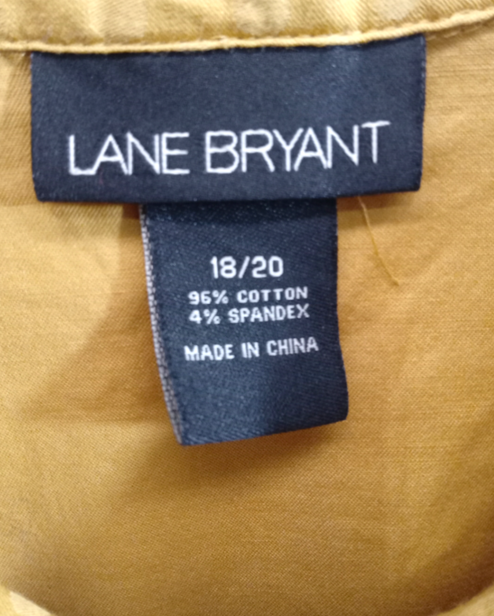 Camisas Botones Manga Larga Lane Bryant