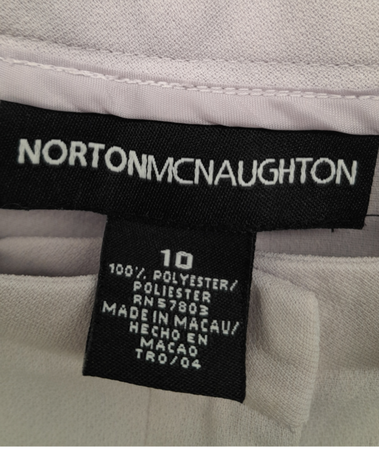 Pantalones Tela Norton Mcnaughton