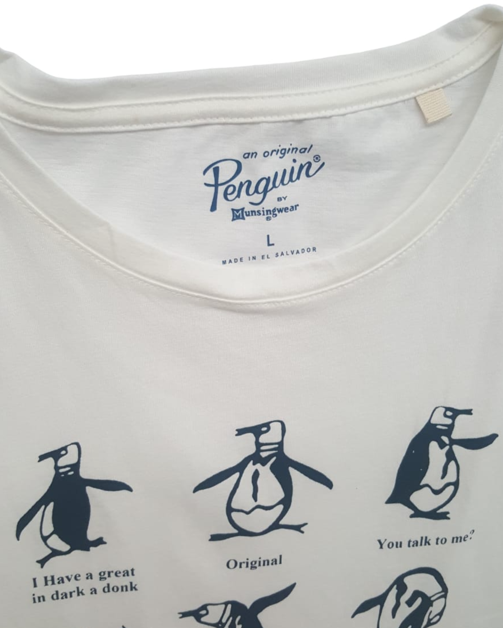 T-Shirt Manga corta Penguin
