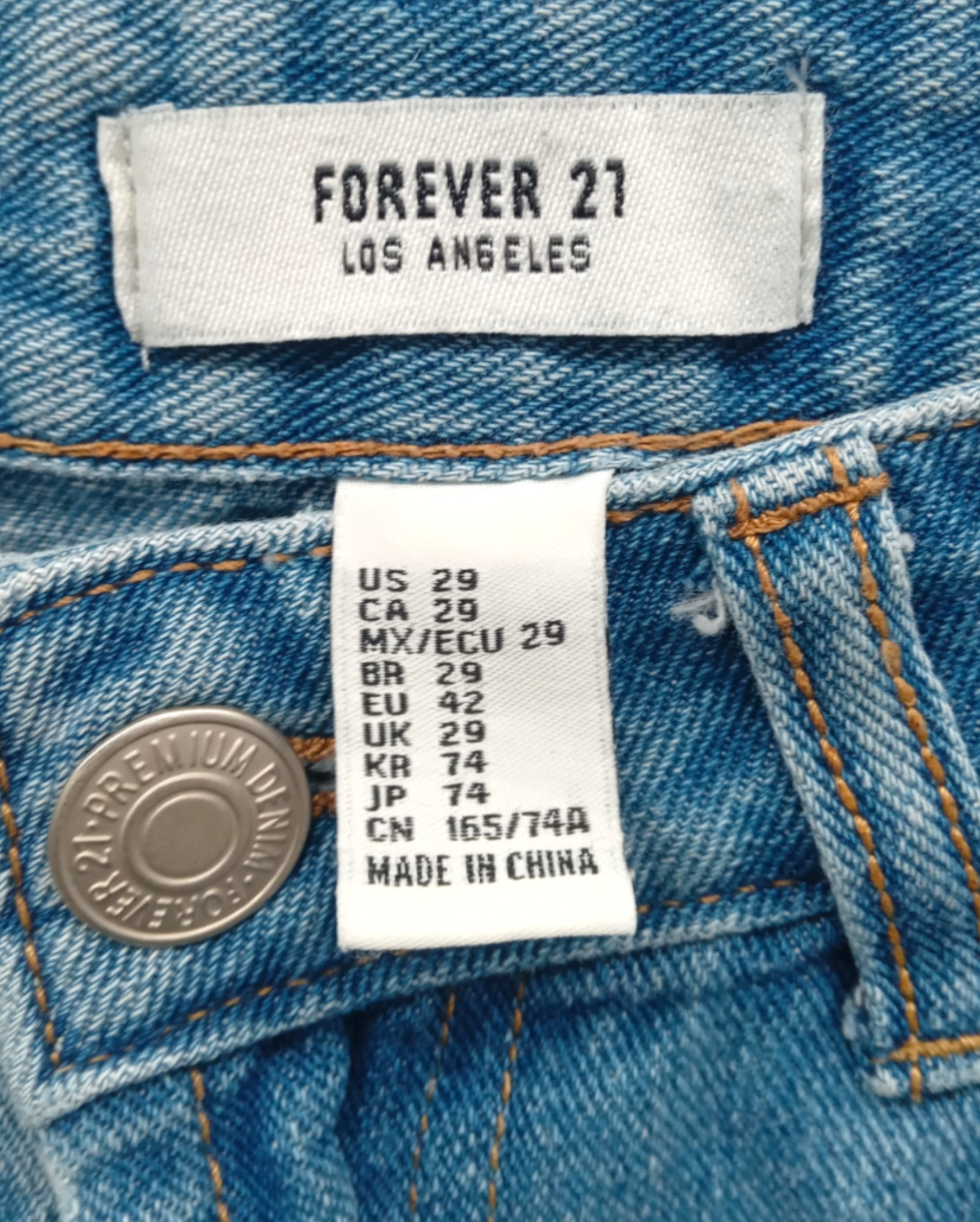Shorts Jeans Forever 21