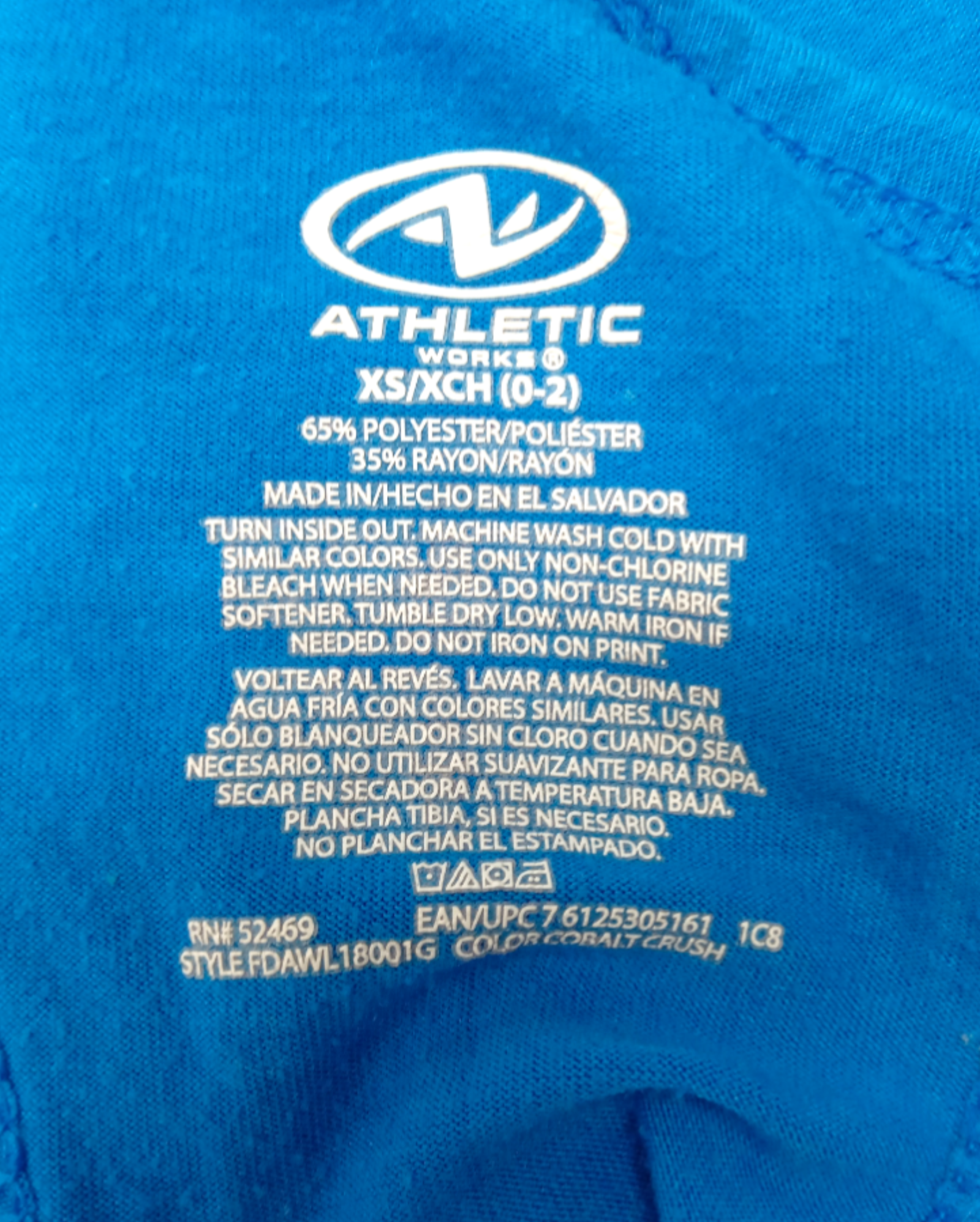 T-Shirt Deportivas Athletic Works