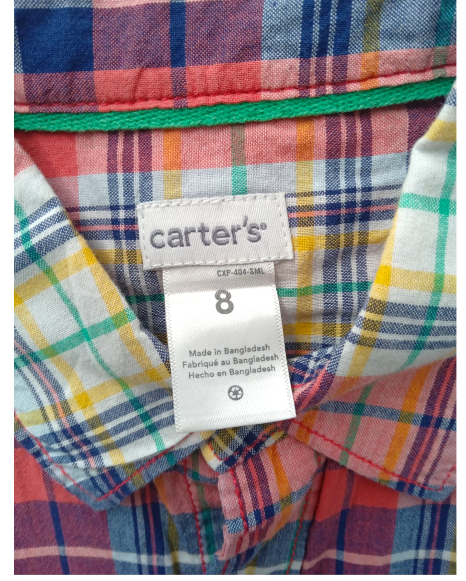 Ropa Niños Camisas Botones Carter's