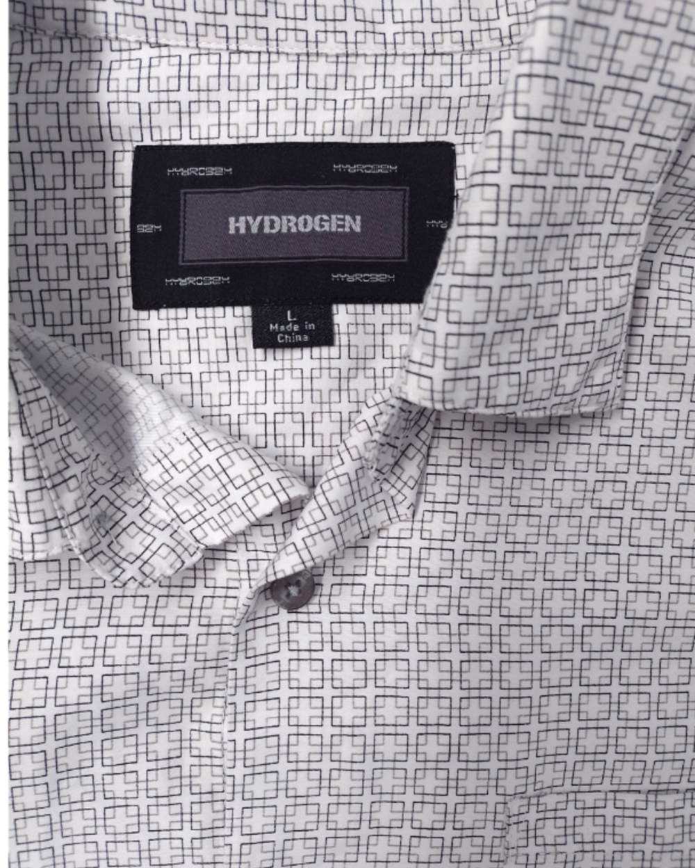 Camisas Botones Manga Corta Hydrogen