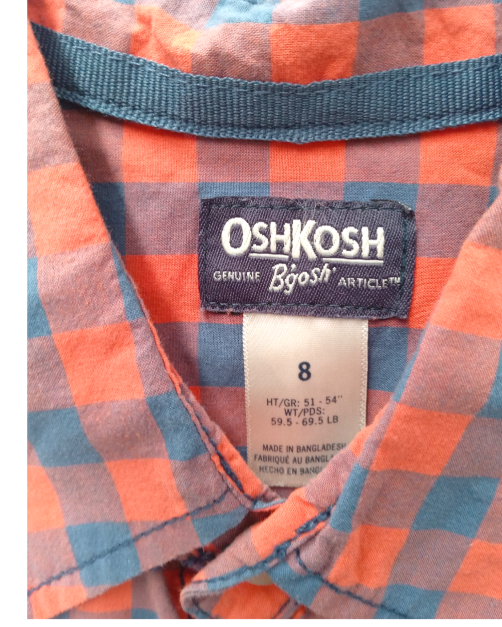 Ropa Niños Camisas Botones OshKosh
