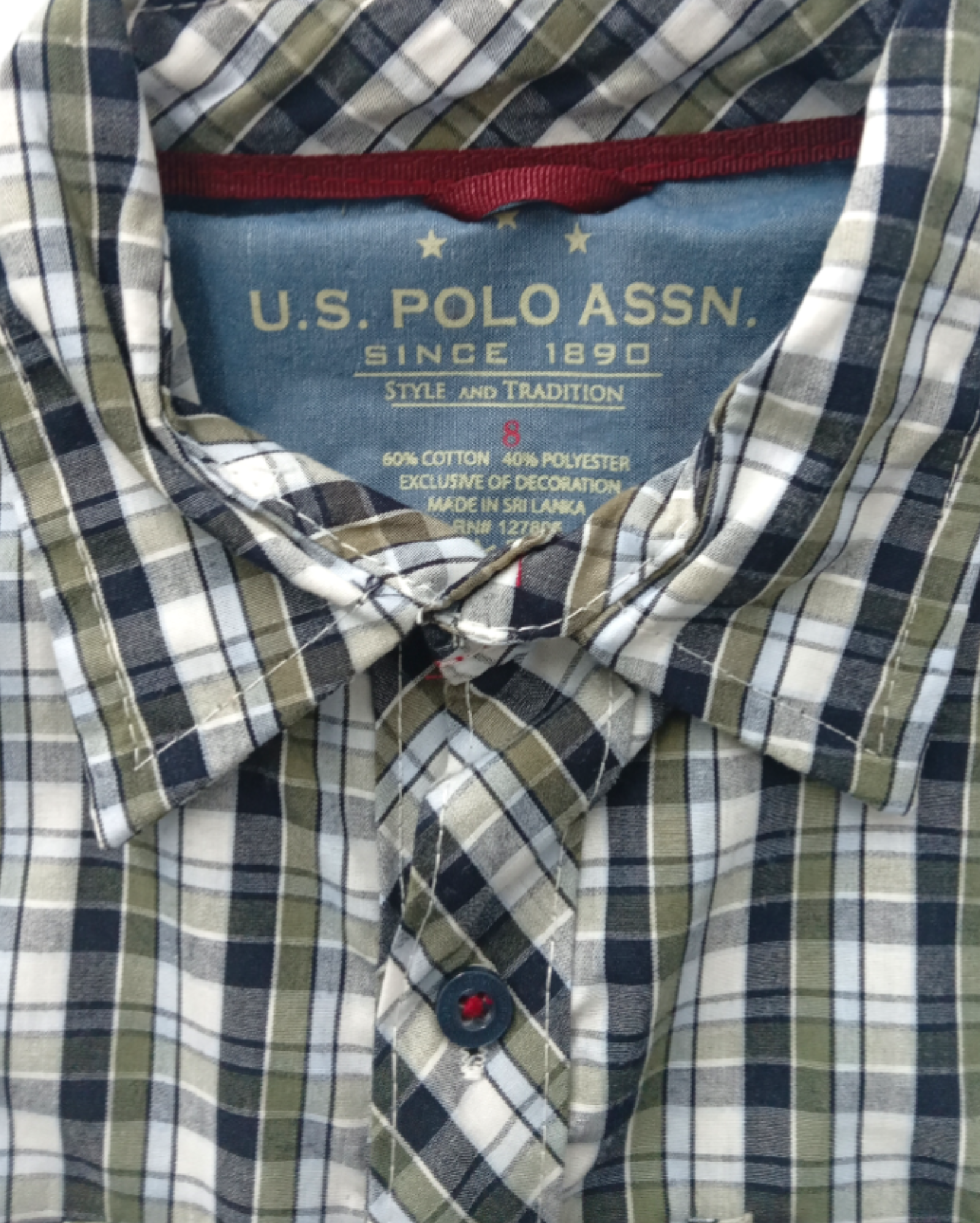 Ropa Niños Camisas Botones  U.s Polo assn
