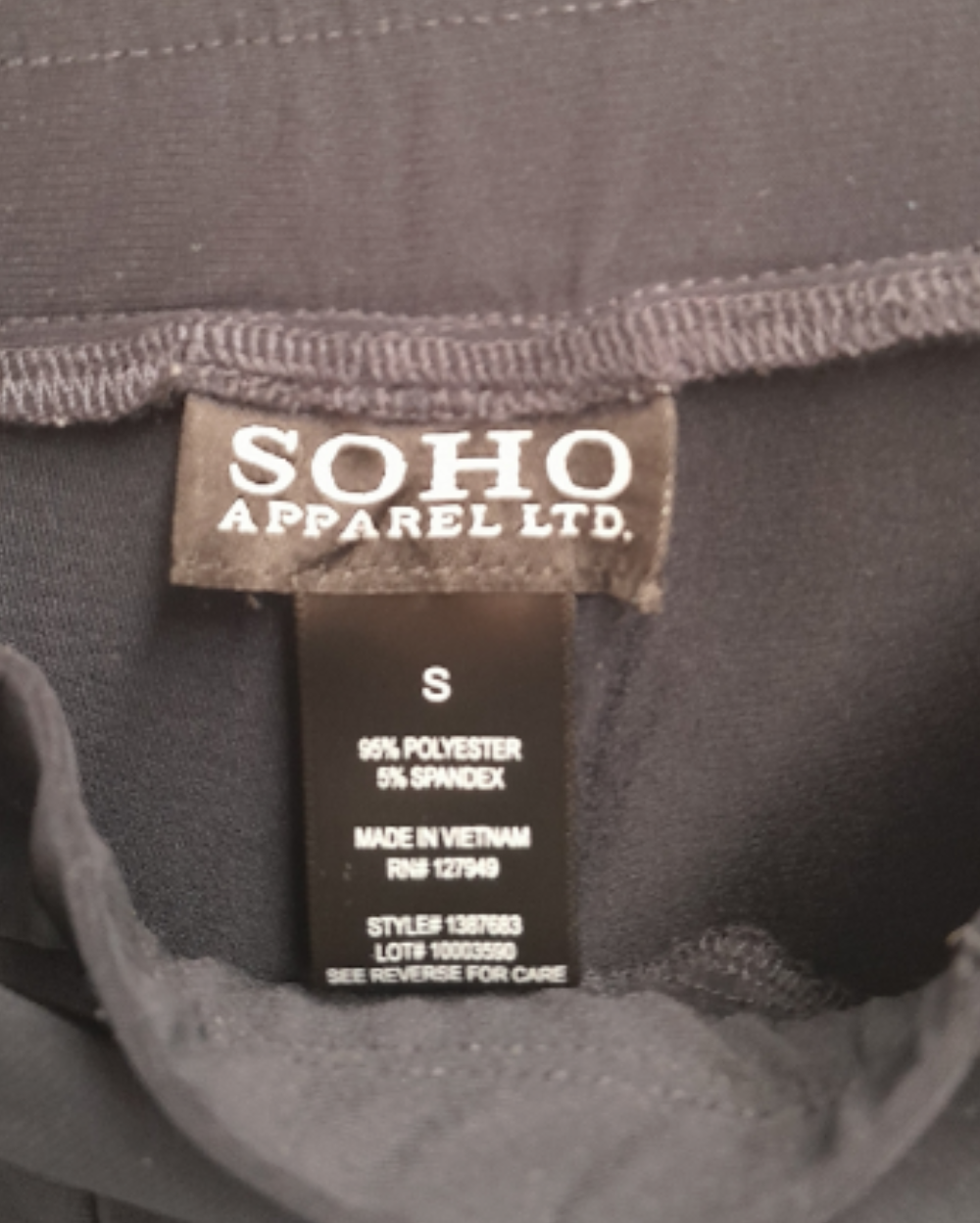 Pantalones Tela Soho  apparel