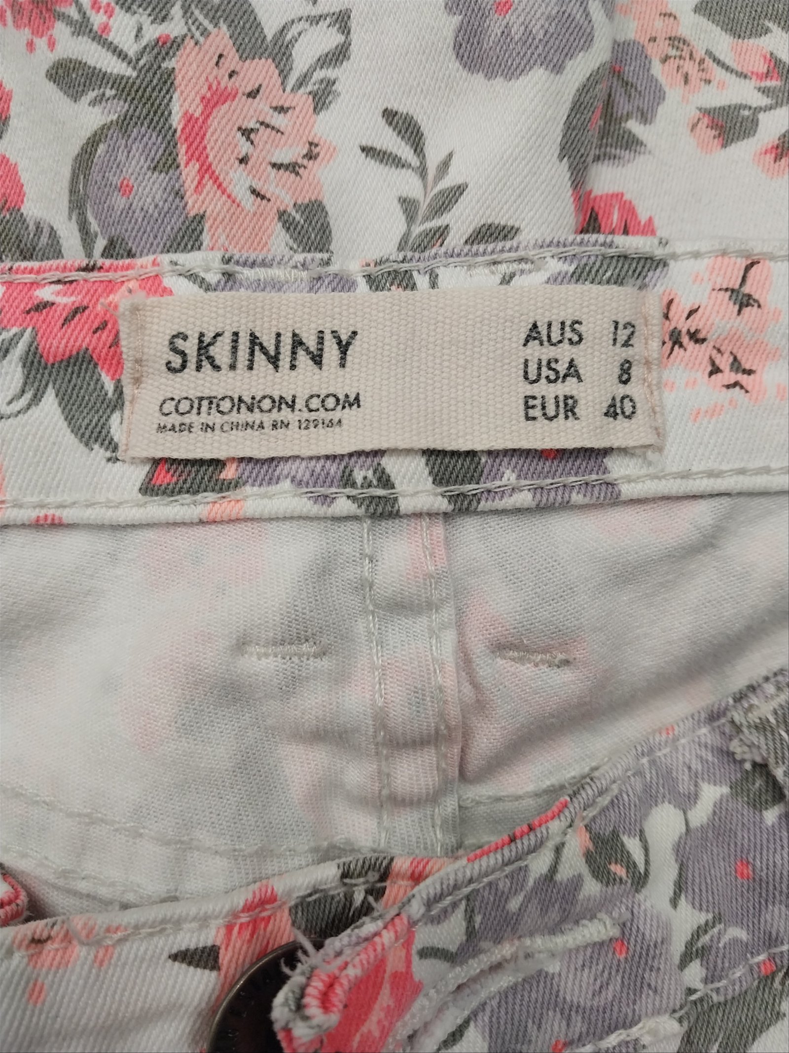 Jeans Rectos Skinny
