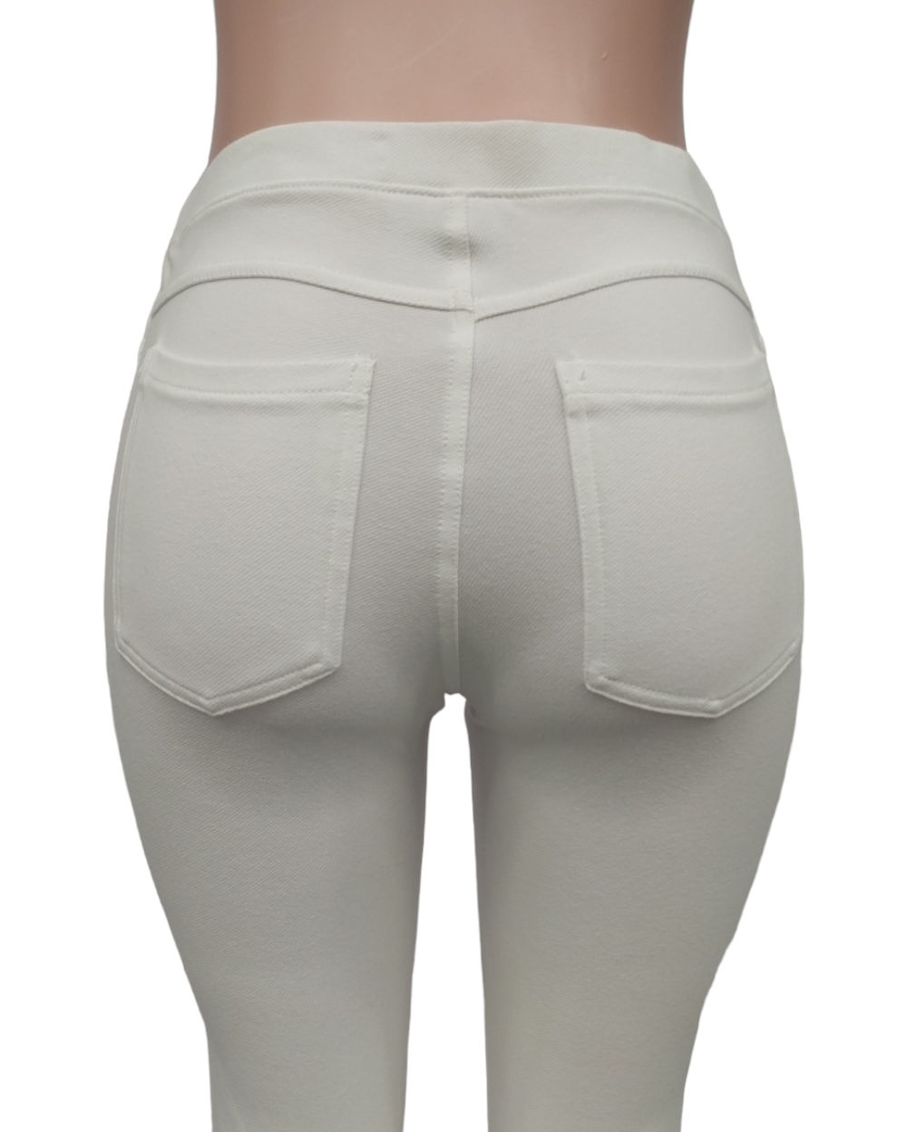 Pantalones Tela Etiqueta Blanca