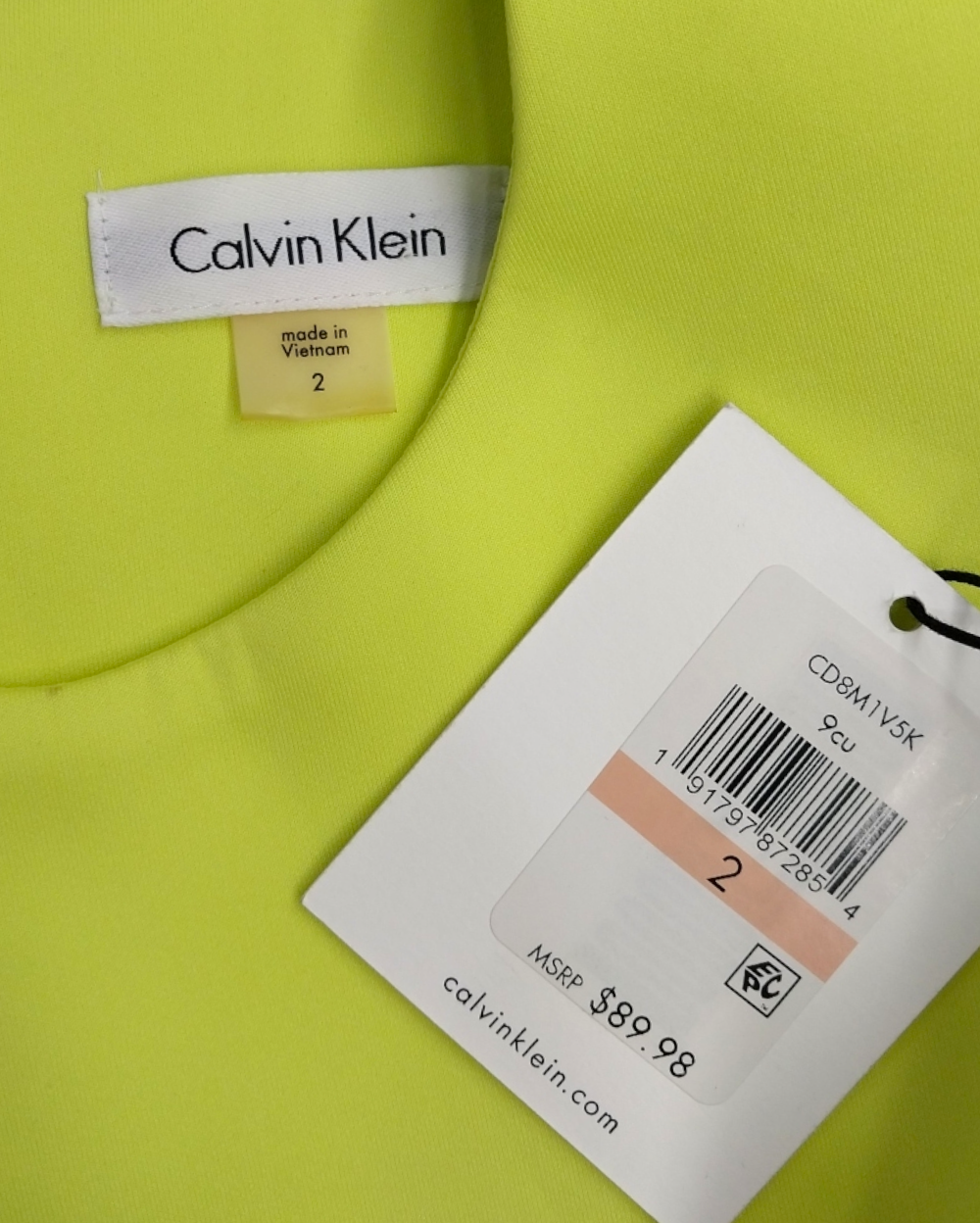 Vestidos Cortos Calvin Klein