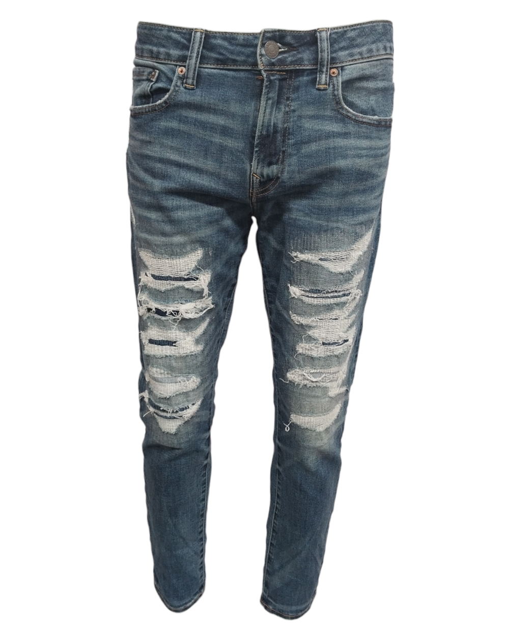 Hotsell Painted american eagle skeleton jeans