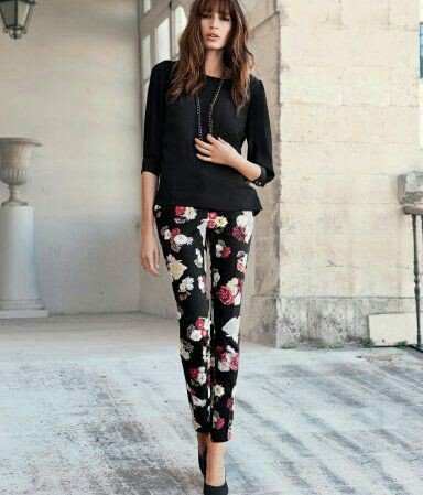 Pantalones Tela Adrianna Papell